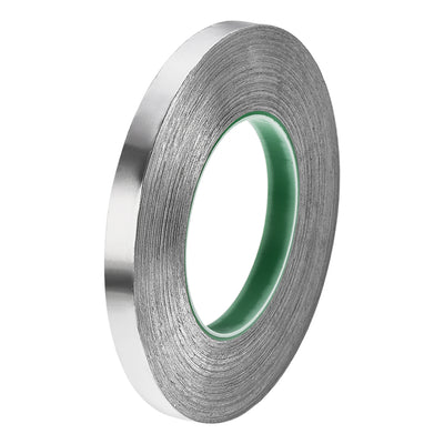 Harfington Uxcell 12mm Aluminum Foil Tape for HVAC,Patching Hot and Cold Air Ducts 50m/164ft