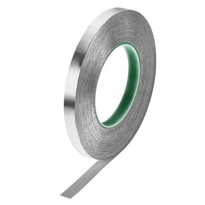 Harfington Uxcell 12mm Aluminum Foil Tape for HVAC,Patching Hot and Cold Air Ducts 50m/164ft