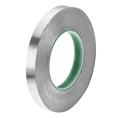 Harfington Uxcell 15mm Aluminum Foil Tape for HVAC,Patching Hot and Cold Air Ducts 50m/164ft