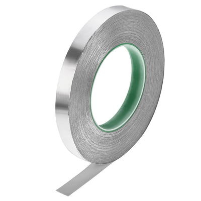 Harfington Uxcell 15mm Aluminum Foil Tape for HVAC,Patching Hot and Cold Air Ducts 50m/164ft