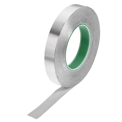 Harfington Uxcell 20mm Aluminum Foil Tape for HVAC,Patching Hot and Cold Air Ducts 50m/164ft