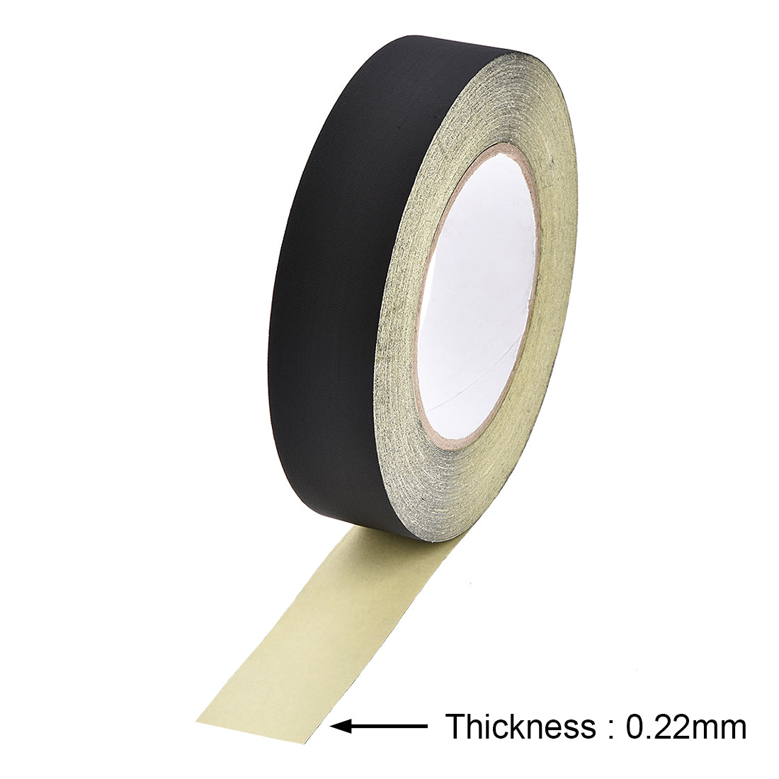 uxcell Uxcell 30mm Acetate Cloth Tape for Laptop Electric Auto Guitar Repair 30m/98.4ft Black