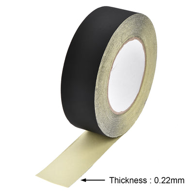 Harfington Uxcell 40mm Acetate Cloth Tape for Laptop Electric Auto Guitar Repair 30m/98.4ft Black