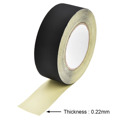 Harfington Uxcell 45mm Acetate Cloth Tape for Laptop Electric Auto Guitar Repair 30m/98.4ft Black