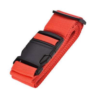 Harfington Uxcell Luggage Straps Suitcase Belts with Buckle Label PP Travel Bag Packing Accessories