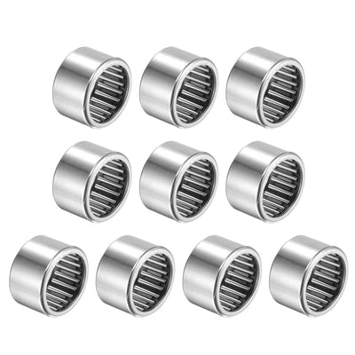 Harfington Uxcell Needle Roller Bearings, Open End Stamping Steel Drawn Cup, Inch