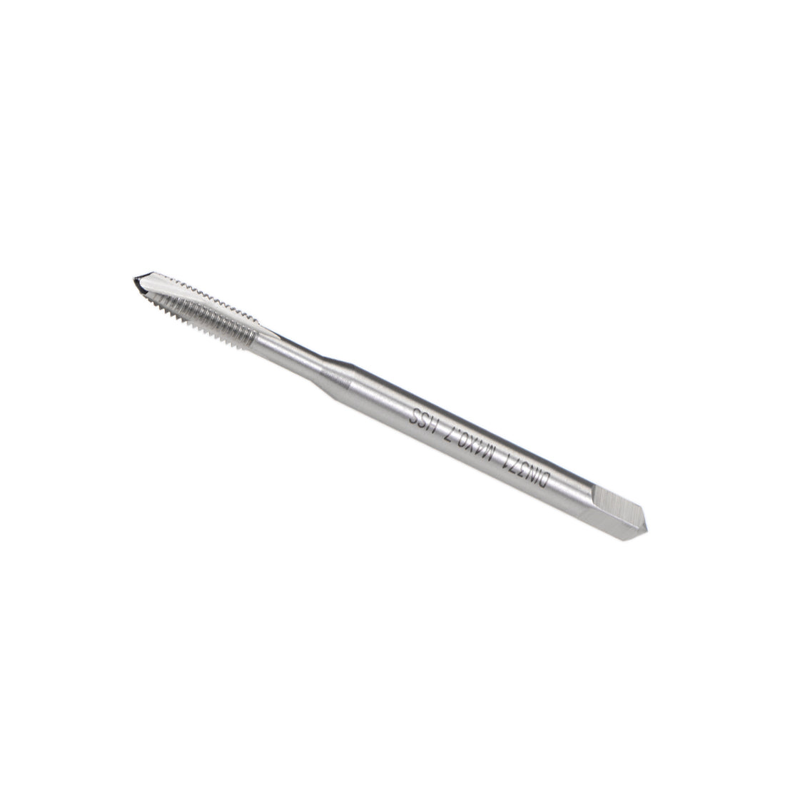uxcell Uxcell M4 x 0.7 Spiral Point Threading Tap H2 Tolerance High Speed Steel Uncoated