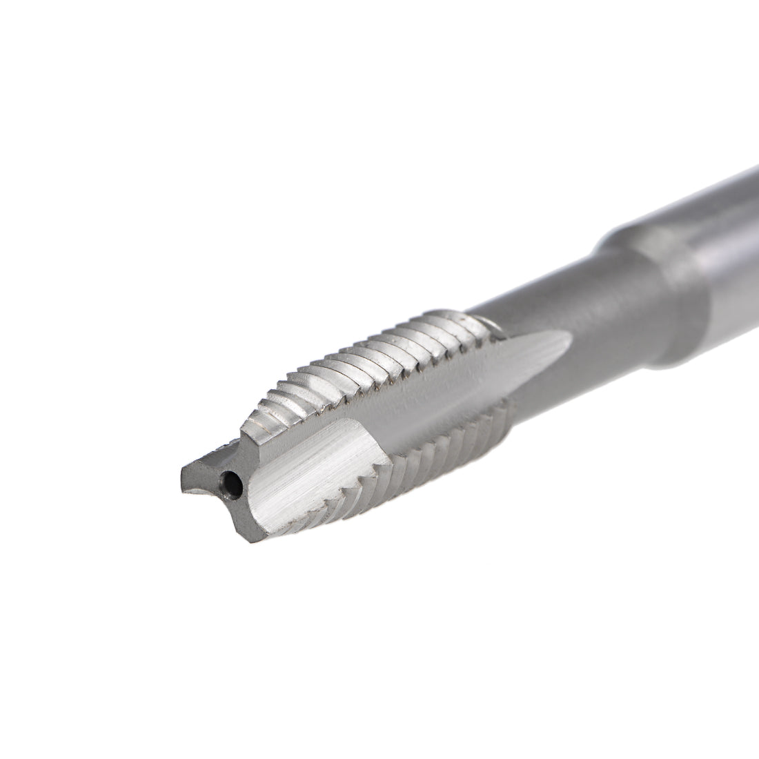 uxcell Uxcell M8 x 1.25 Spiral Point Threading Tap H2 Tolerance High Speed Steel Uncoated 2pcs