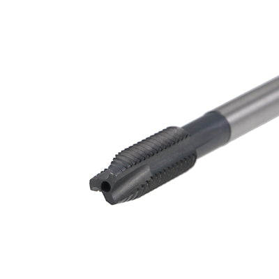 Harfington Uxcell M8 x 1.25 Spiral Point Threading Tap H2 High Speed Steel TICN Coated 2pcs