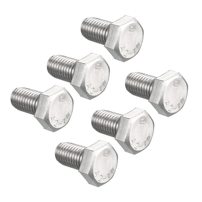 Harfington Uxcell Hex Bolt, 304 Stainless Steel Fully Threaded, Screw Bolts