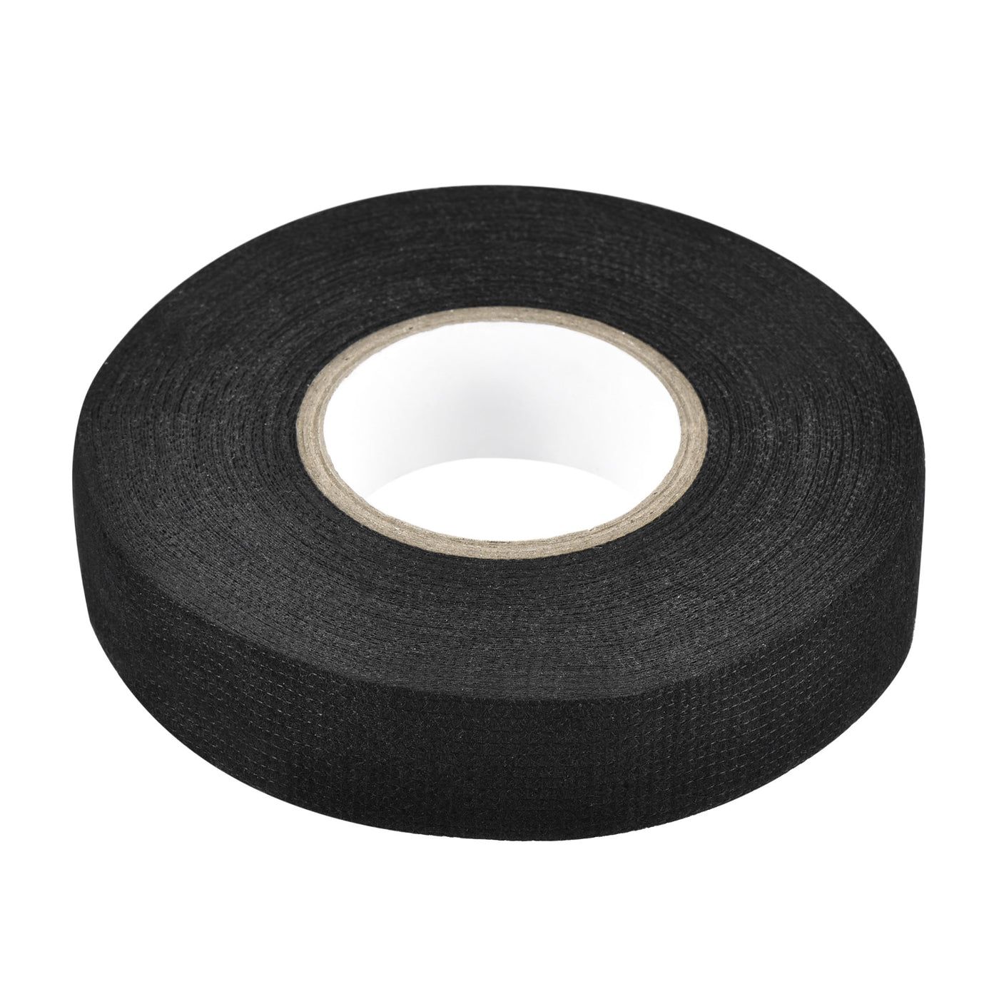 uxcell Uxcell Adhesive Cloth Fabric Tape Wire Harness Looms Single-Side 19mm x 15m Black 2 Pcs