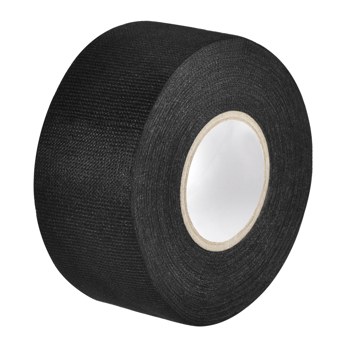 uxcell Uxcell Adhesive Cloth Fabric Tape Wire Harness Looms Single-Side 40mm x 15m Black
