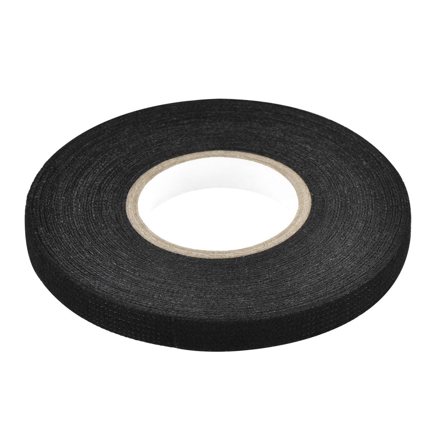 uxcell Uxcell Adhesive Cloth Fabric Tape Wire Harness Looms Single-Side 9mm x 15m Black