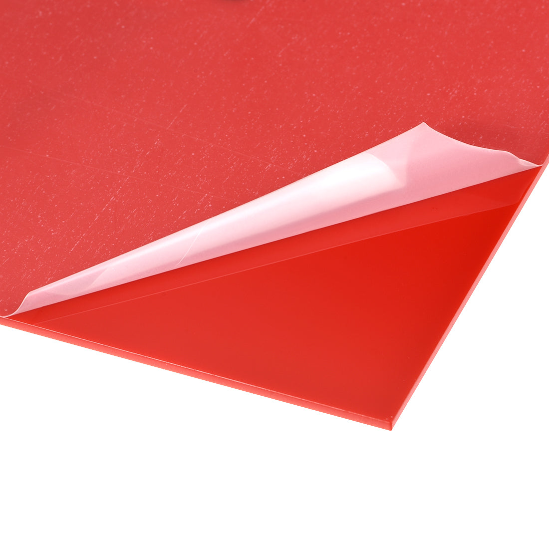uxcell Uxcell Acrylic Sheet Clear Cast,Red,2.36 x 4.72-Inch,0.07inch Thick