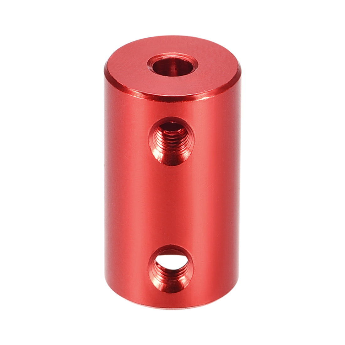 Uxcell Uxcell 3mm to 6mm Bore Rigid Coupling 25mm Length 14mm Diameter Aluminum Alloy Shaft Coupler Connector Red