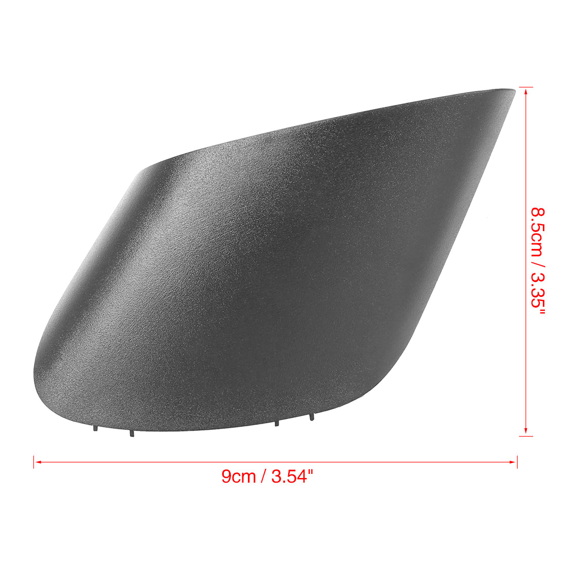 X AUTOHAUX Side View Mirror Cap Wing Door Mirror Cover for Fiat Punto 2008-2012 - Left Hand