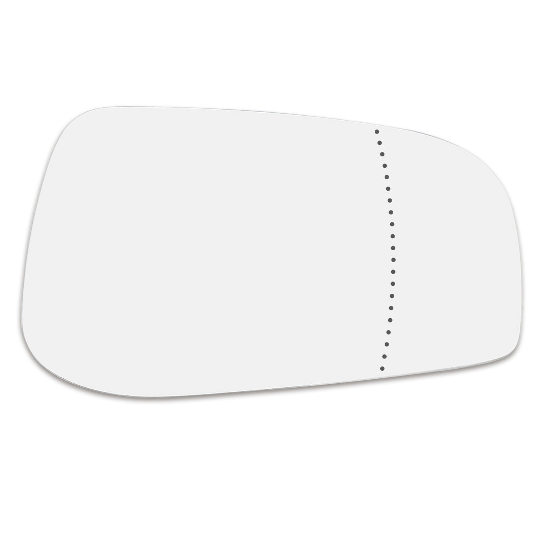 X AUTOHAUX Passenger Right Side Rearview Replacement Mirror Glass W/ Adhesive for VOLVO S60 S80 V70 2001-2006