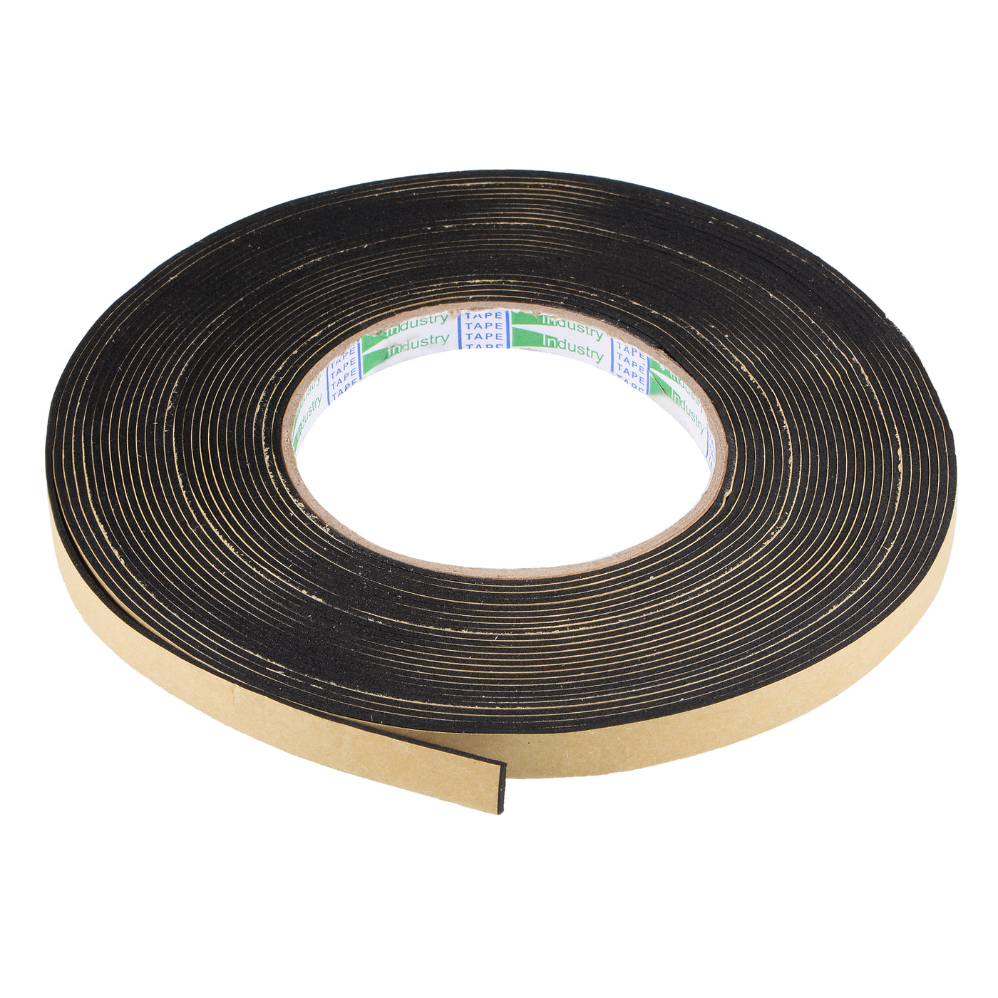 uxcell Uxcell Sealing Foam Tape 10mmx1.5mmx10m EVA Self Adhesive Weather Strip for Window Door
