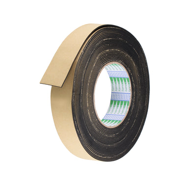 Harfington Uxcell Sealing Foam Tape 30mmx1.5mmx10m EVA Self Adhesive Weather Strip for Window Door