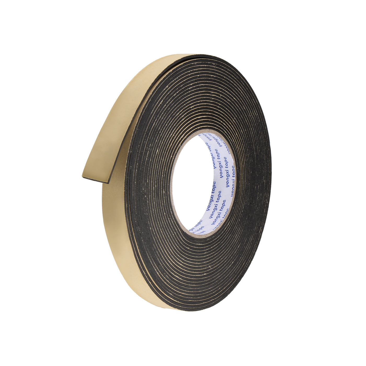 uxcell Uxcell Sealing Foam Tape 20mmx2mmx10m EVA Self Adhesive Weather Strip for Window Door