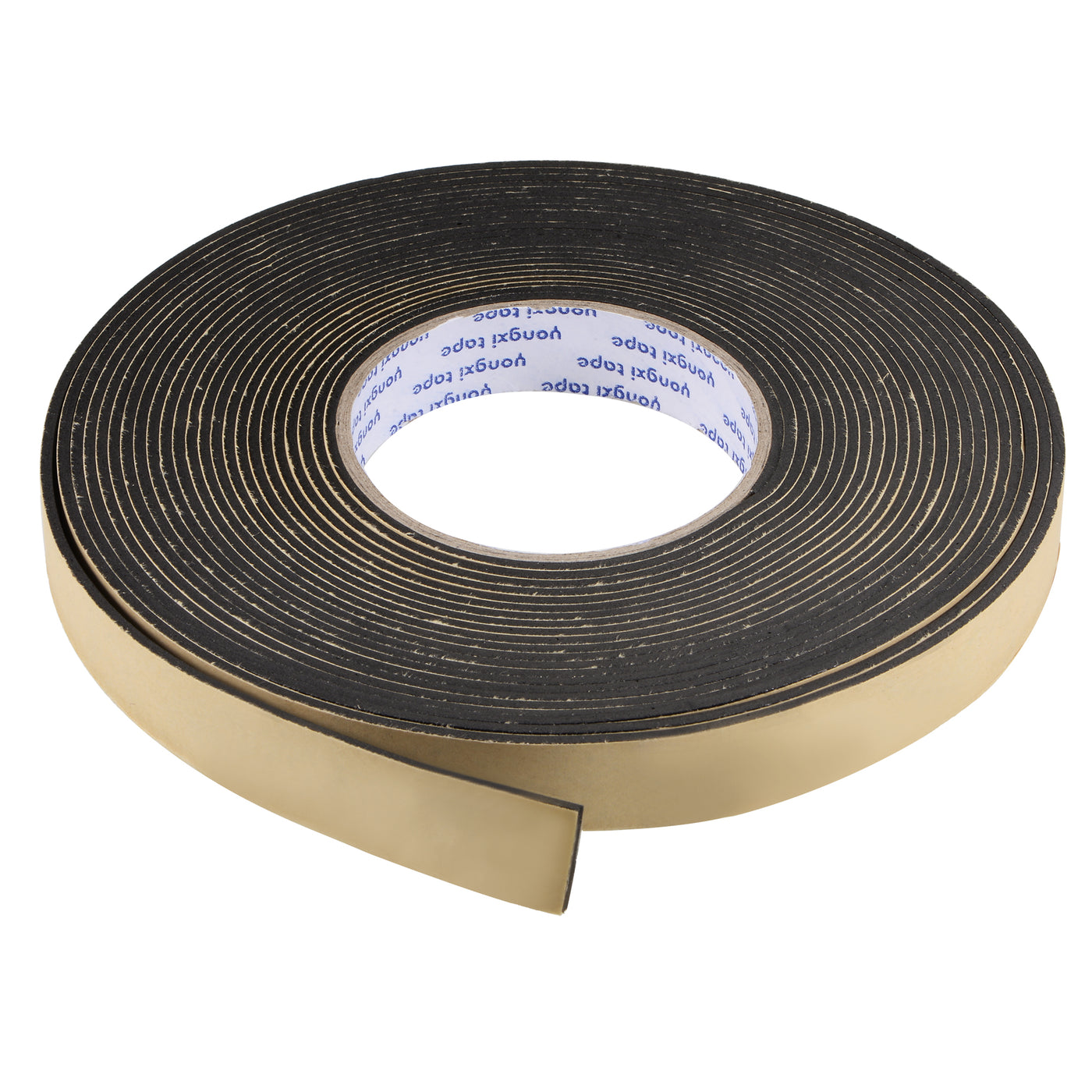 uxcell Uxcell Sealing Foam Tape 20mmx2mmx10m EVA Self Adhesive Weather Strip for Window Door
