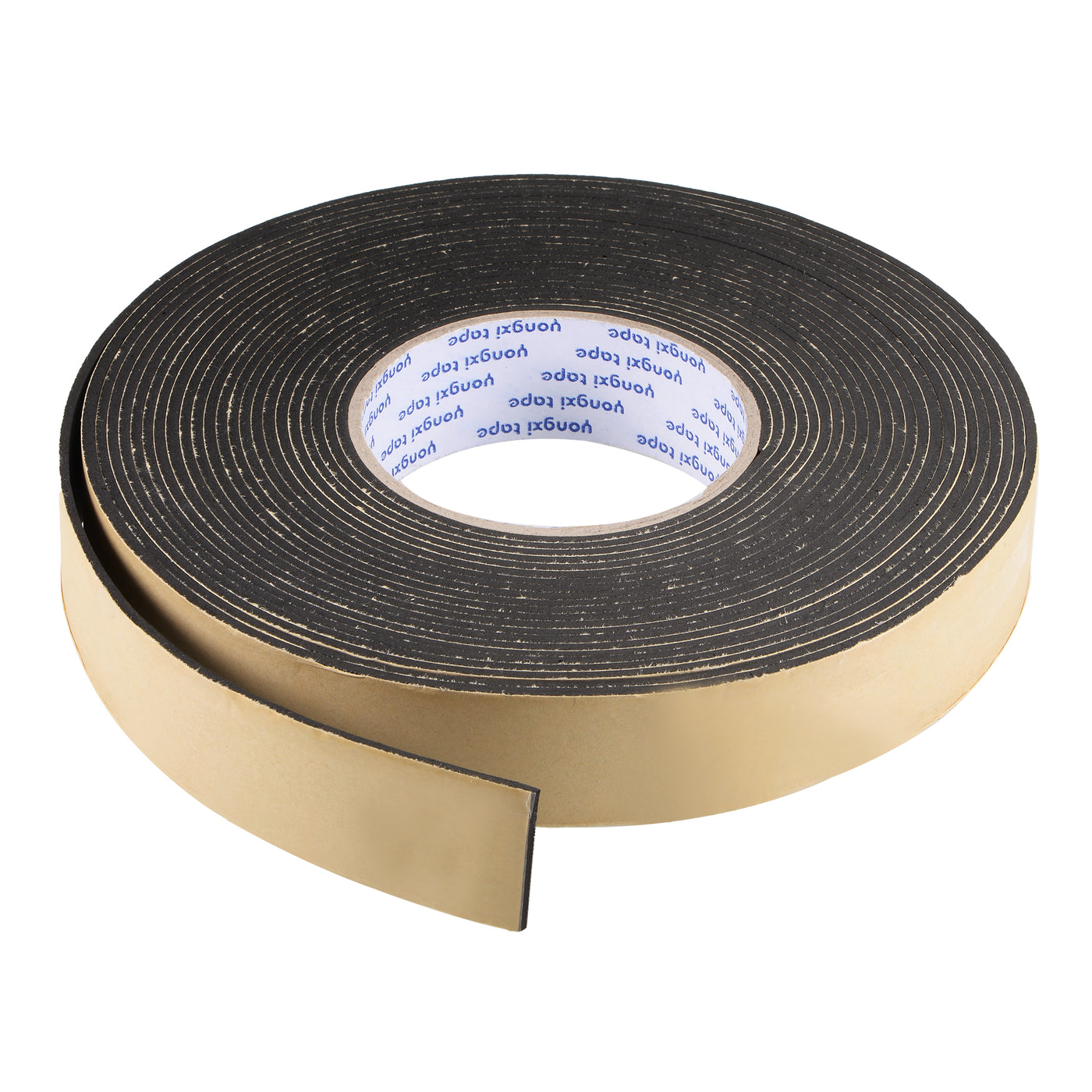 uxcell Uxcell Sealing Foam Tape 30mmx2mmx10m EVA Self Adhesive Weather Strip for Window Door
