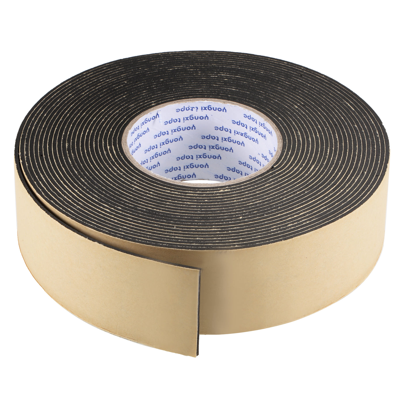 uxcell Uxcell Sealing Foam Tape 50mmx2mmx10m EVA Self Adhesive Weather Strip for Window Door