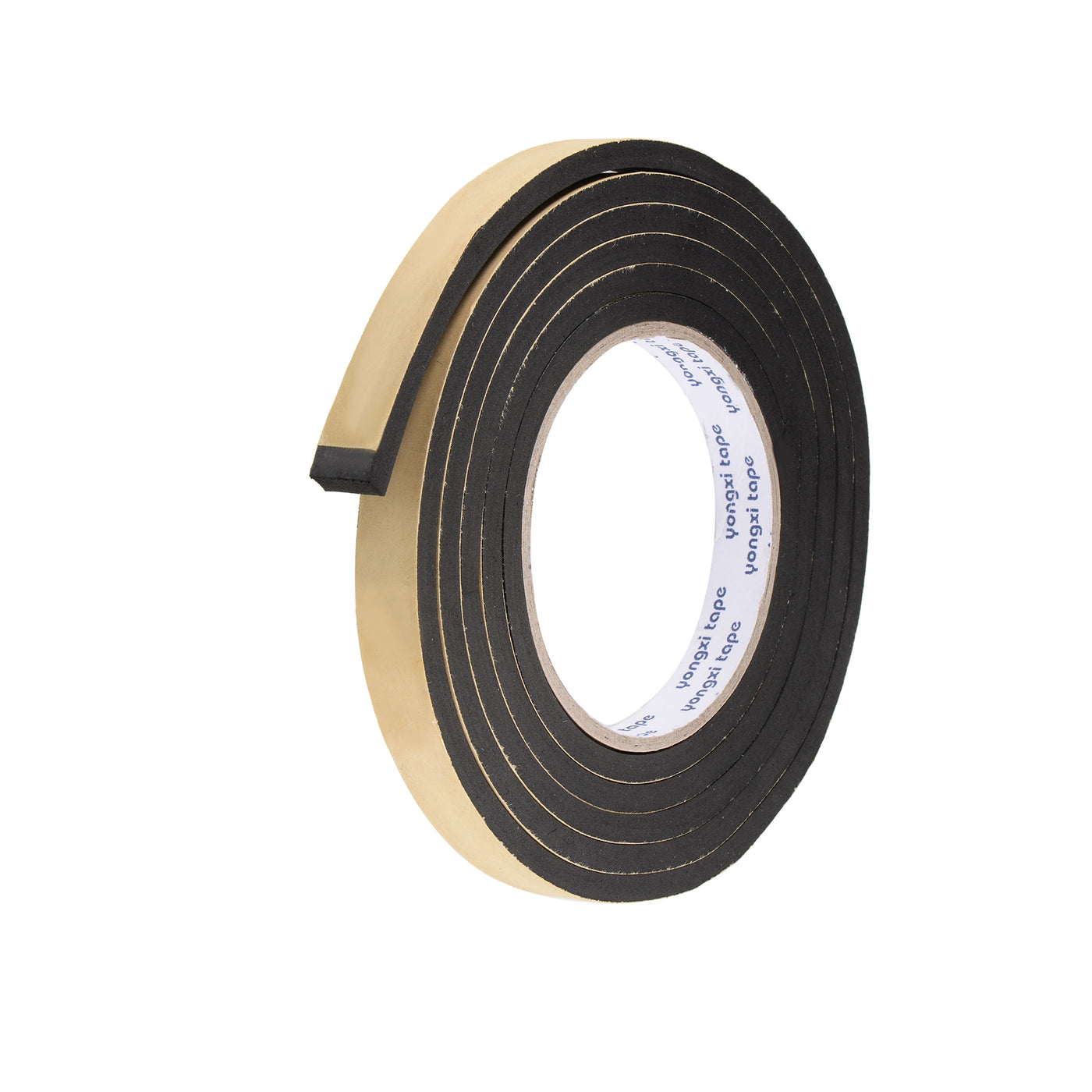 uxcell Uxcell Sealing Foam Tape 15mmx5mmx2m EVA Self Adhesive Weather Strip for Window Door