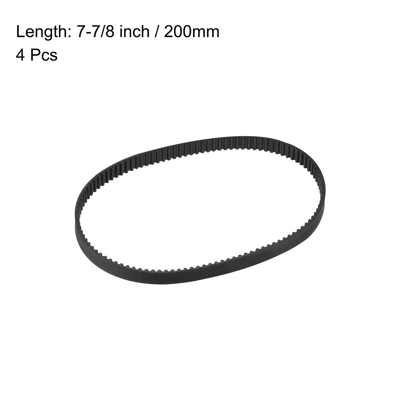 Uxcell Uxcell Timing Belt 610mm 752mm Circumference 6mm Width Closed for 3D Printer 2pcs