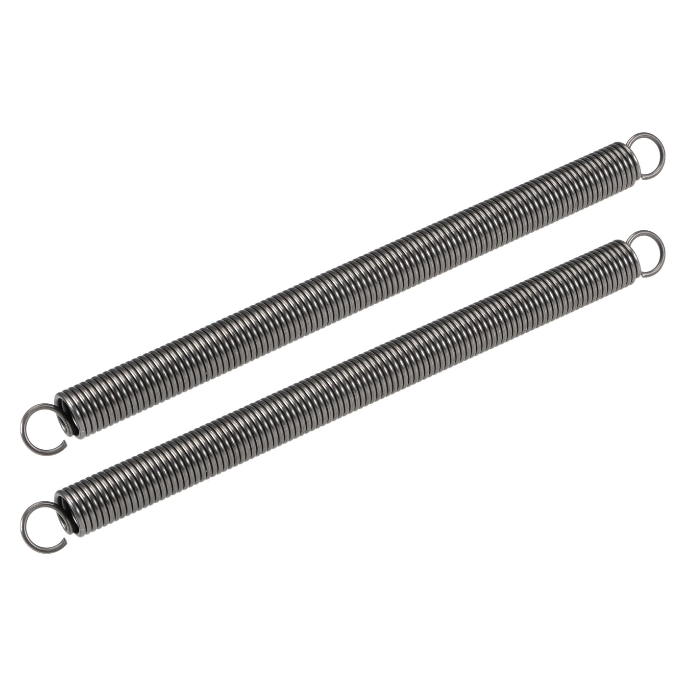Uxcell Uxcell 2mmx16mmx280mm Extended Compression Spring ,33Lbs Load Capacity,Grey 2pcs