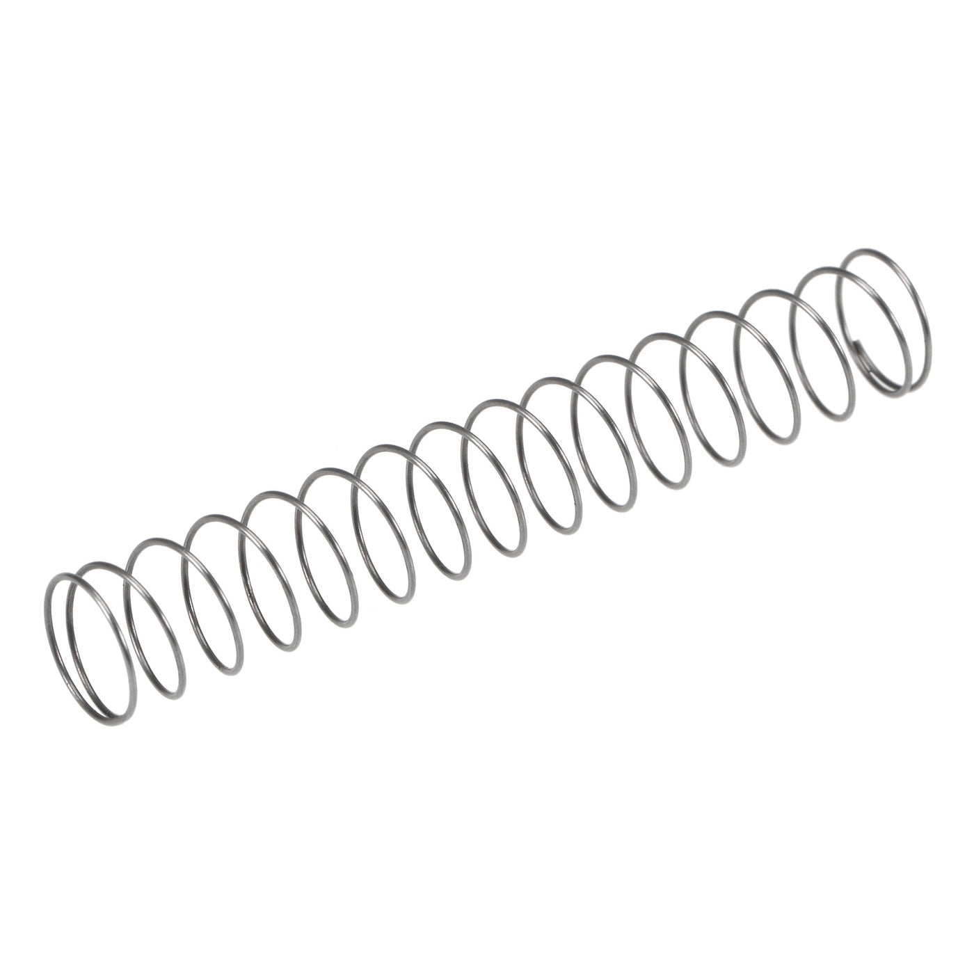 uxcell Uxcell Compressed Spring,8mmx0.4mmx50mm Free Length,1.1N Load Capacity,Gray,30pcs