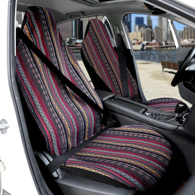 Harfington Universal Purple Durable Bucket Seat Cover for Car SUV Automotive