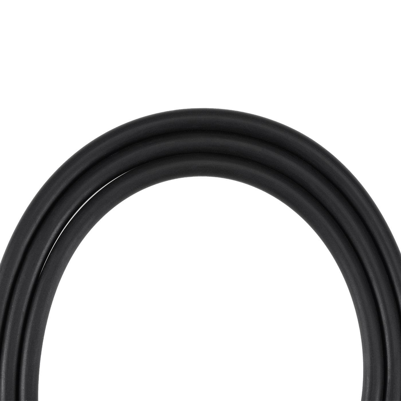 Uxcell Uxcell Fuel Line Hose 3mm ID 5mm OD 26ft Oil Line & Fuel Pipe Rubber Water Hose Black