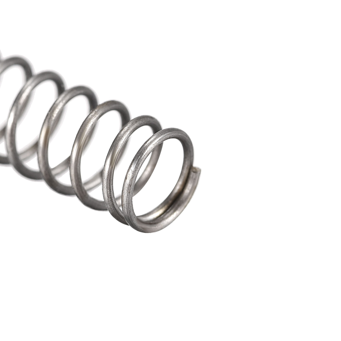 uxcell Uxcell Compressed Spring,5mmx0.5mmx25mm Free Length,10.6N Load Capacity,Gray,30pcs