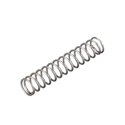 Harfington Uxcell Compressed Spring,5mmx0.5mmx25mm Free Length,10.6N Load Capacity,Gray,30pcs