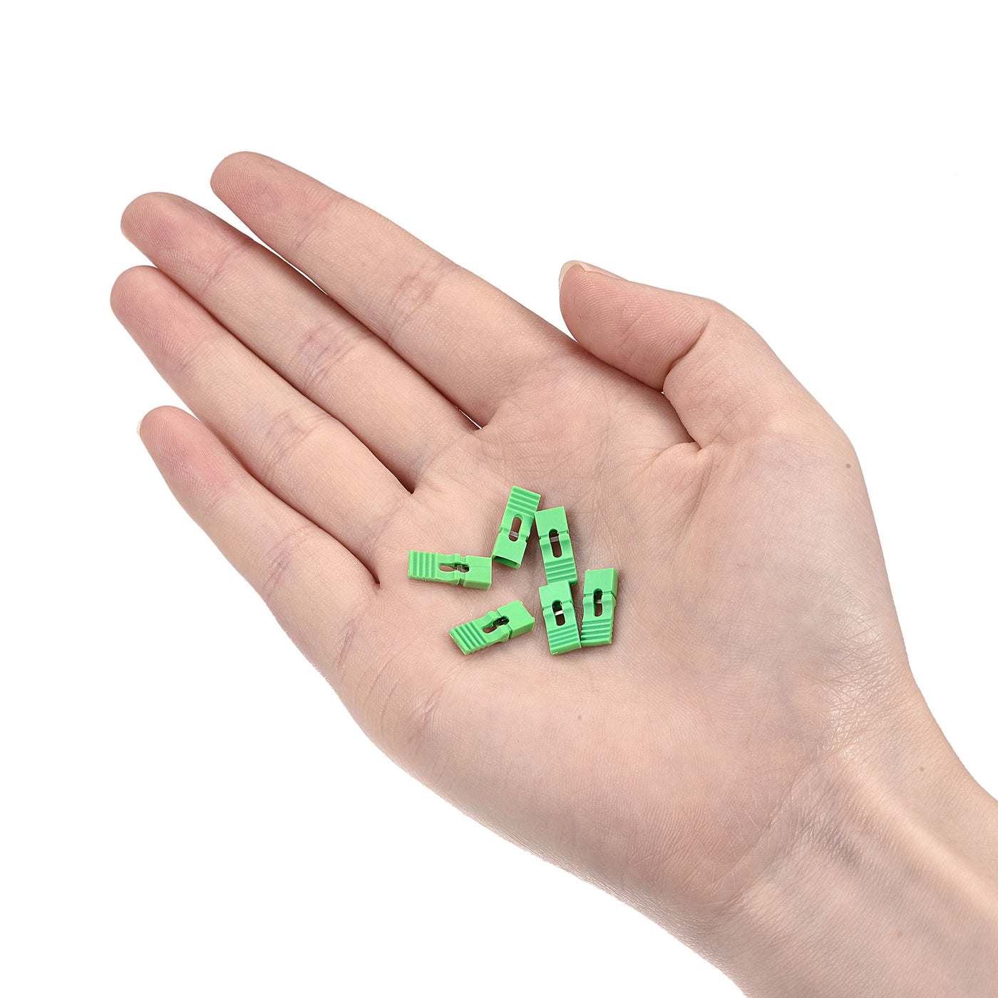 uxcell Uxcell 30pcs 2.54mm Jumper Cap Lengthened Short Circuit Connection Cap Green