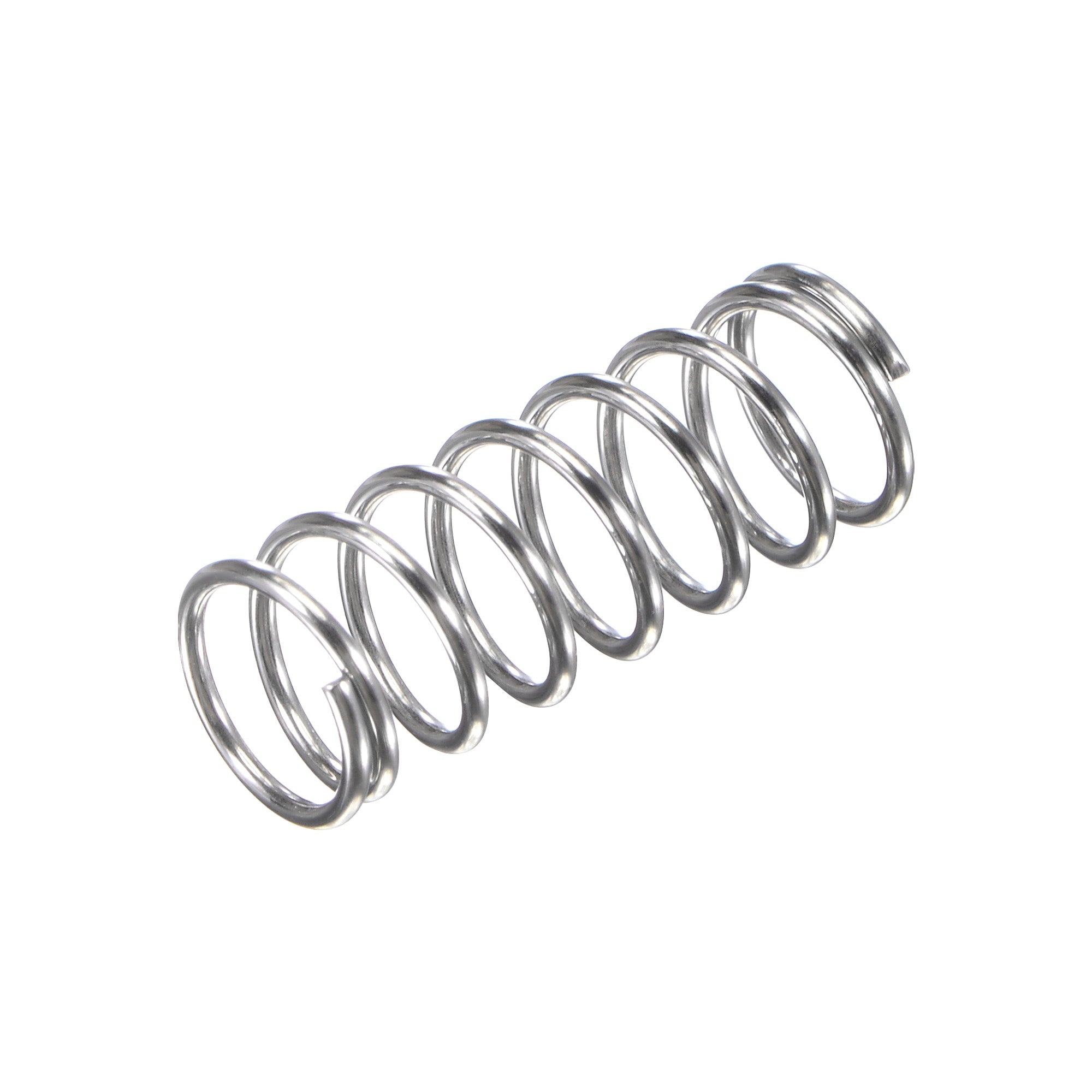Uxcell 8mmx0.8mmx20mm 304 Stainless Steel Compression Spring 11.8N Load ...