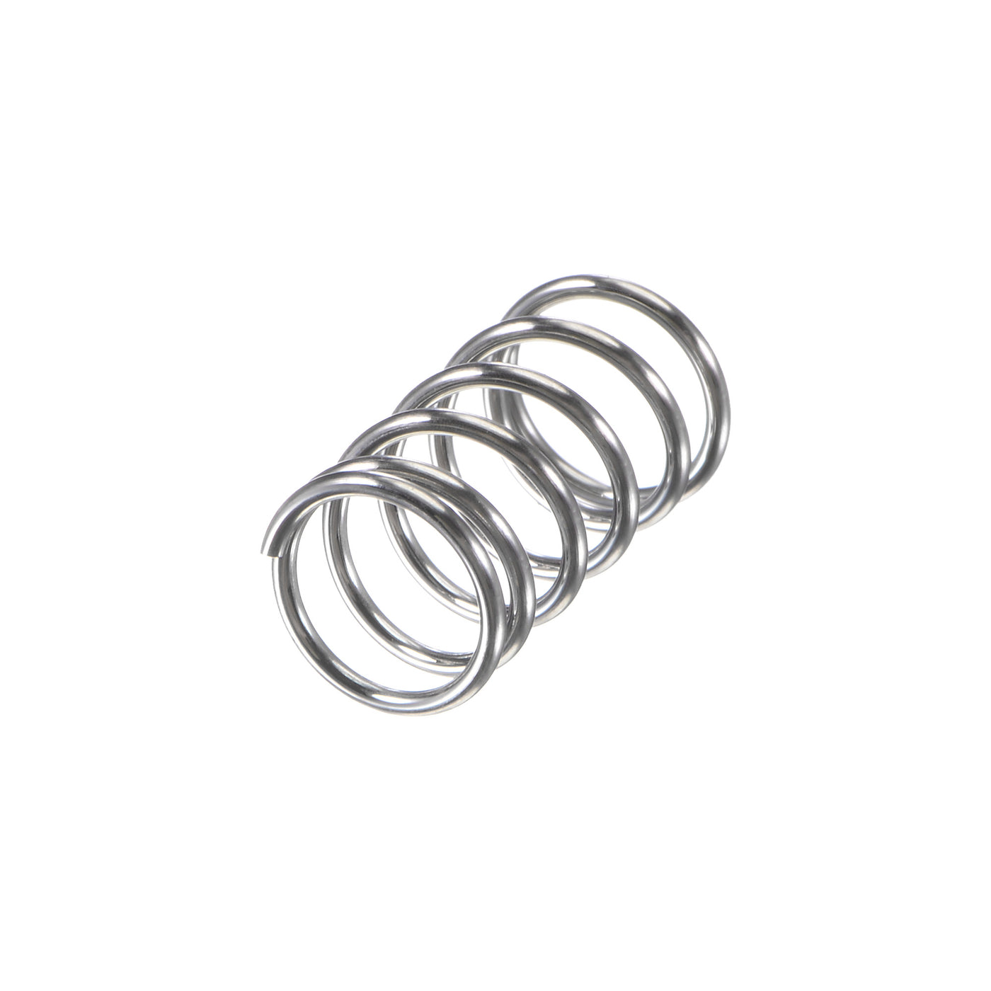 uxcell Uxcell 8mmx0.8mmx15mm 304 Stainless Steel Compression Spring 11.8N Load Capacity 10pcs