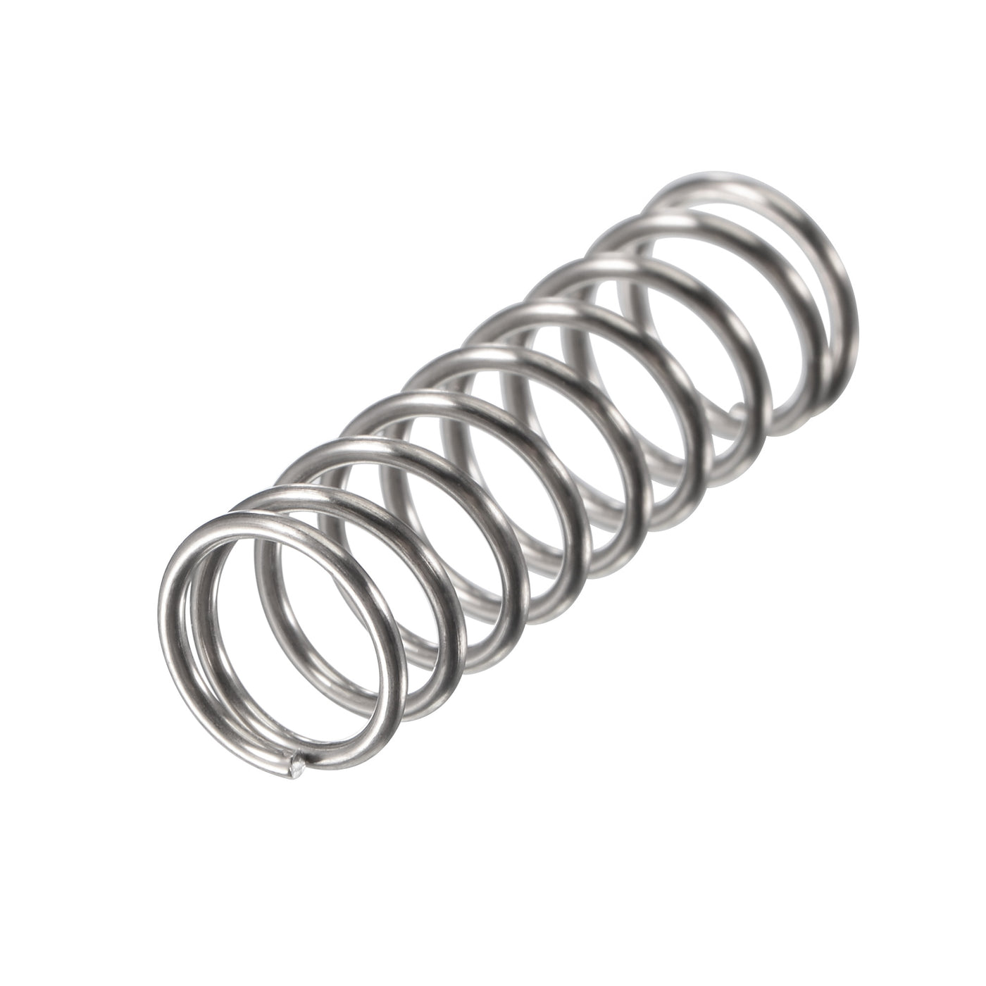 uxcell Uxcell 8mmx0.8mmx25mm 304 Stainless Steel Compression Spring 11.8N Load Capacity 30pcs