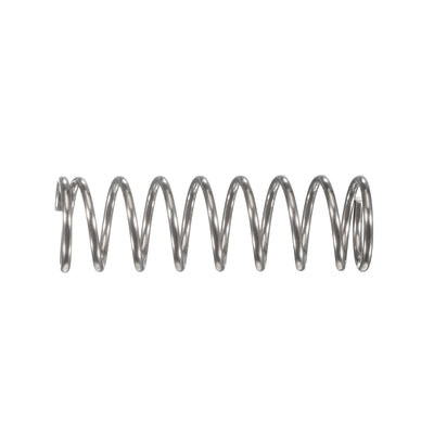 Harfington Uxcell 8mmx0.8mmx25mm 304 Stainless Steel Compression Spring 11.8N Load Capacity 30pcs