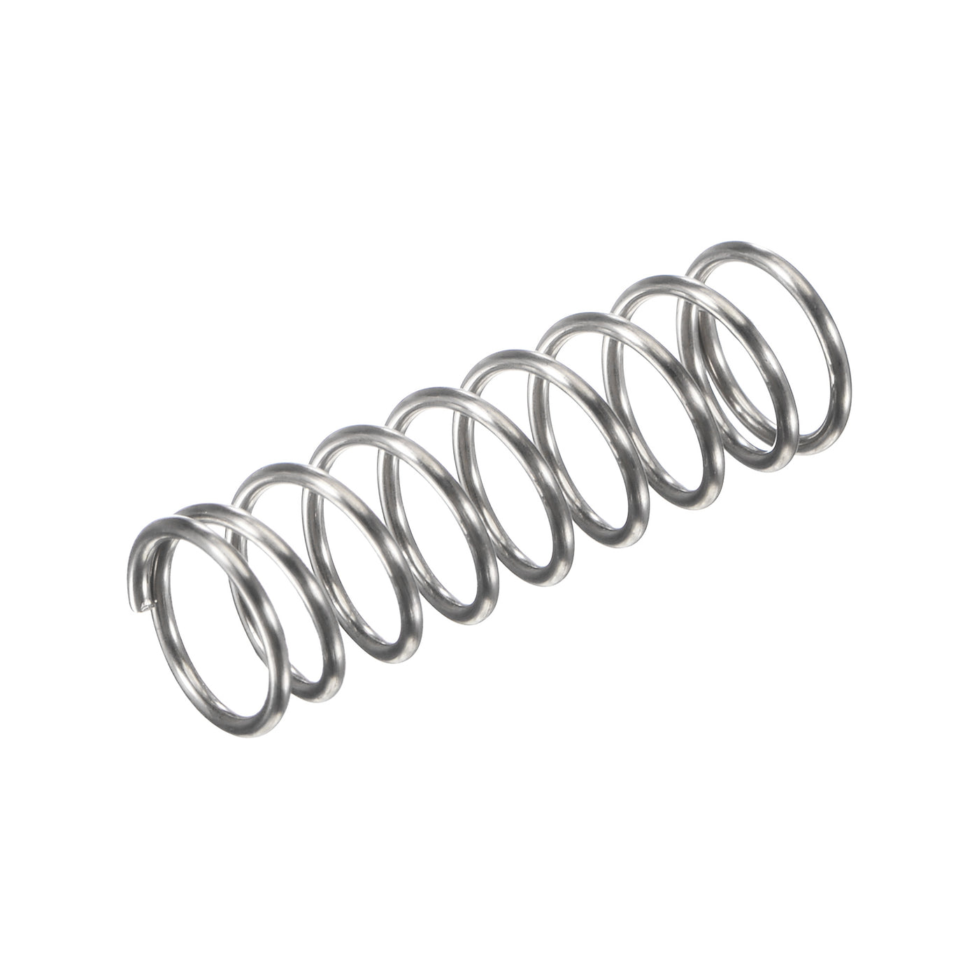 uxcell Uxcell 8mmx0.8mmx25mm 304 Stainless Steel Compression Spring 11.8N Load Capacity 30pcs