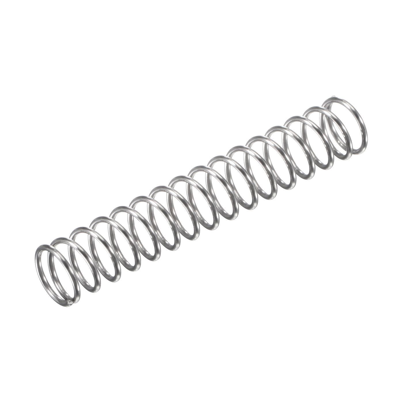 uxcell Uxcell 8mmx0.8mmx45mm 304 Stainless Steel Compression Spring 11.8N Load Capacity 30pcs