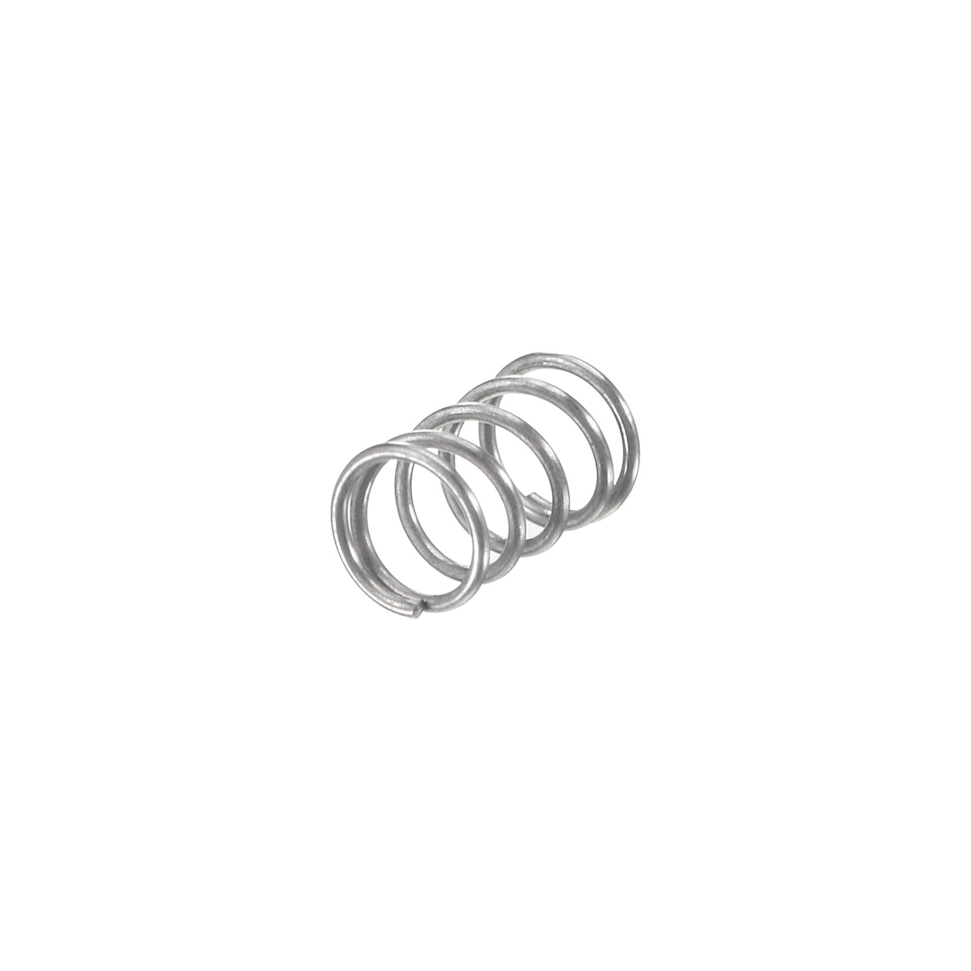 uxcell Uxcell 3mmx0.3mmx5mm 304 Stainless Steel Compression Spring 2N Load Capacity 10pcs