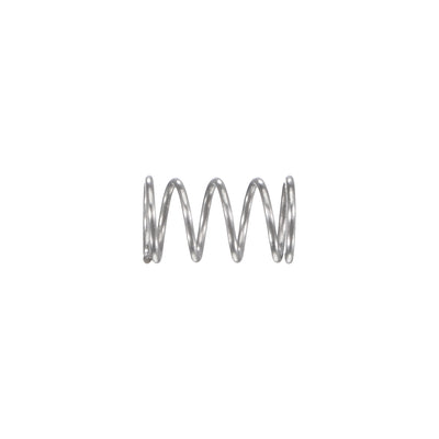 Harfington Uxcell 3mmx0.3mmx5mm 304 Stainless Steel Compression Spring 2N Load Capacity 10pcs