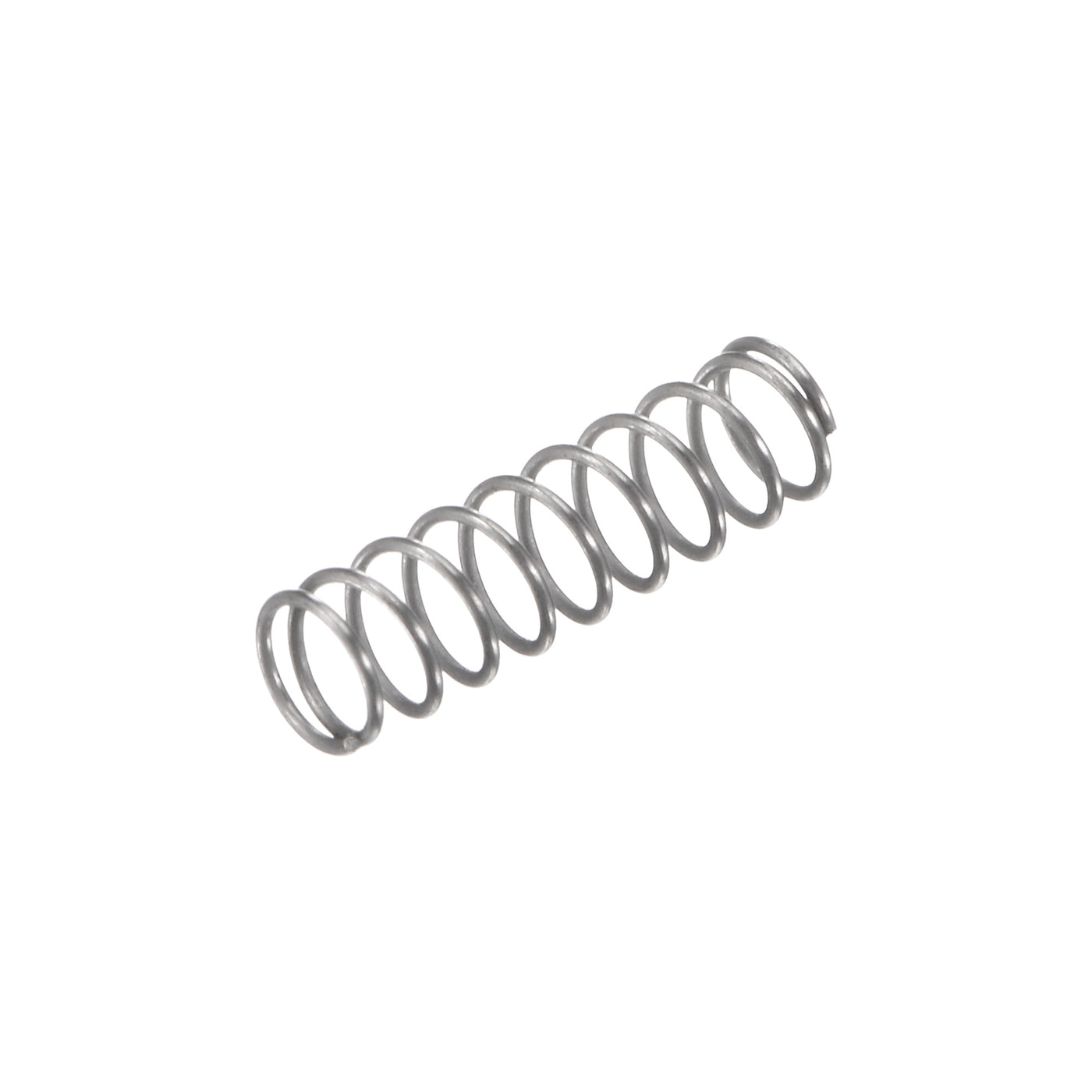 uxcell Uxcell 3mmx0.3mmx10mm 304 Stainless Steel Compression Spring 2N Load Capacity 10pcs
