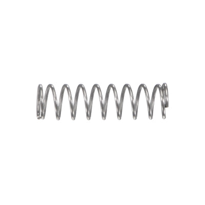 Harfington Uxcell 3mmx0.3mmx10mm 304 Stainless Steel Compression Spring 2N Load Capacity 30pcs