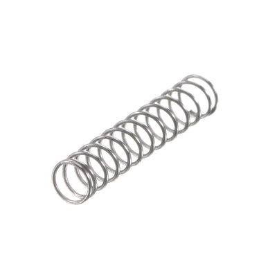 Harfington Uxcell 3mmx0.3mmx15mm 304 Stainless Steel Compression Spring 2N Load Capacity 10pcs