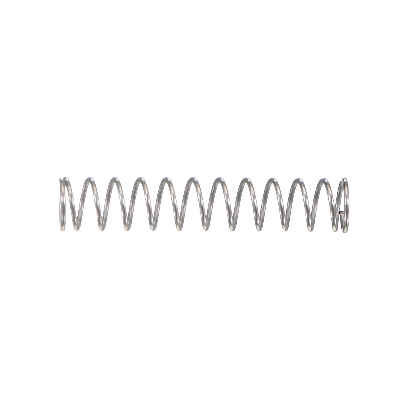 uxcell Uxcell 3mmx0.3mmx15mm 304 Stainless Steel Compression Spring 2N Load Capacity 10pcs