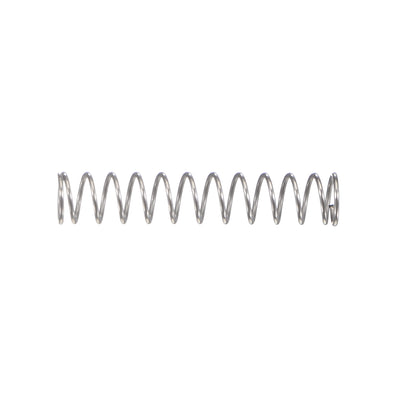 Harfington Uxcell 3mmx0.3mmx15mm 304 Stainless Steel Compression Spring 2N Load Capacity 10pcs