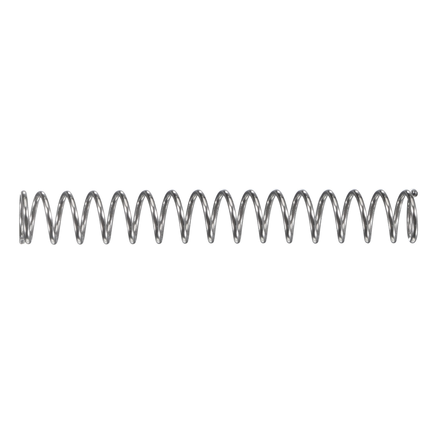 uxcell Uxcell 7mmx0.8mmx45mm 304 Stainless Steel Compression Spring 17.2N Load Capacity 30pcs